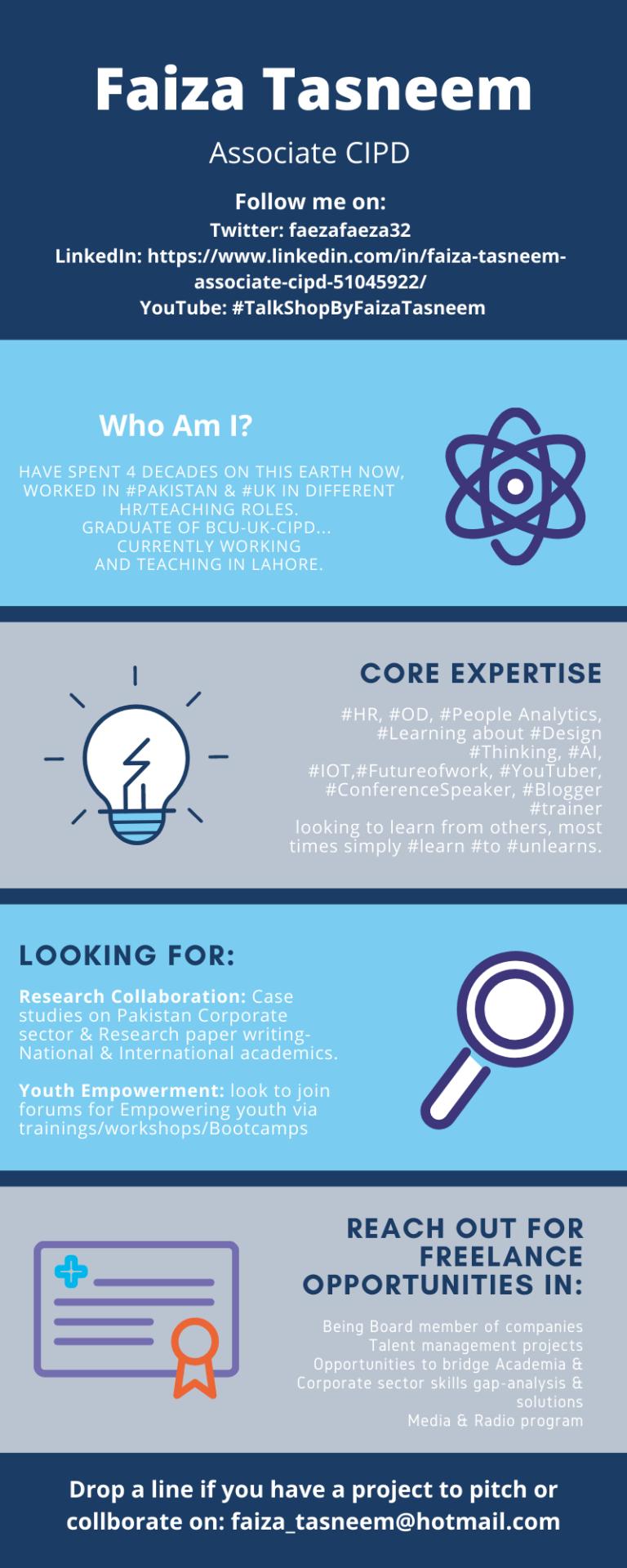 My Bio in Infographics